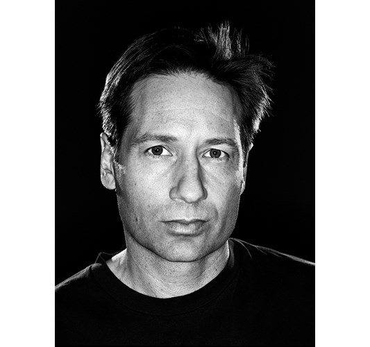 Rainer Hosch - "David Duchovny" New York 2005 - Inkjet eco-solvent print on 265 grms MLFD grafiprint paper  Edition of 5 + 2 AP - 104 x 136 cm, 41 x 53.5 in
