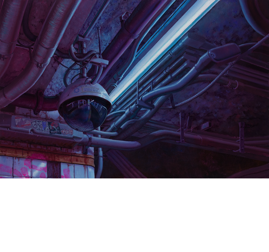 Taylor Schultek - "Panopticon" 2023 - Oil on linen - 61 x 91,5 cm, 24 x 36 in
