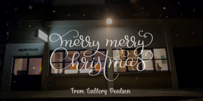 Gallery Poulsen Christmas greeting 2020